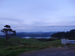 A view on the journey up to the Coromandel